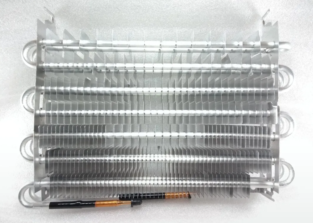 Evaporador en el funcionamiento de un refrigerador