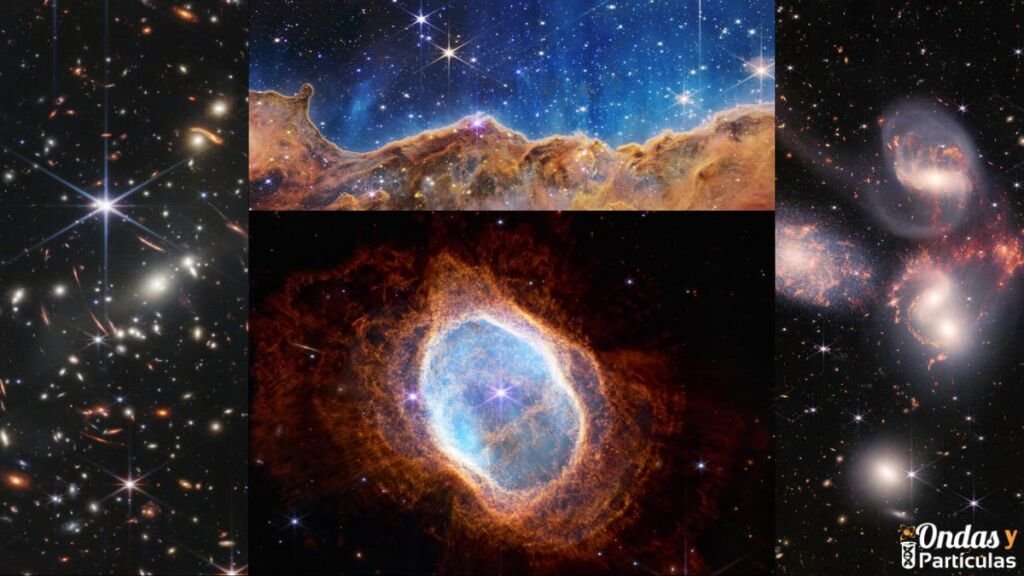 Las cuatro majestuosas imágenes tomadas por el Telescopio James Webb