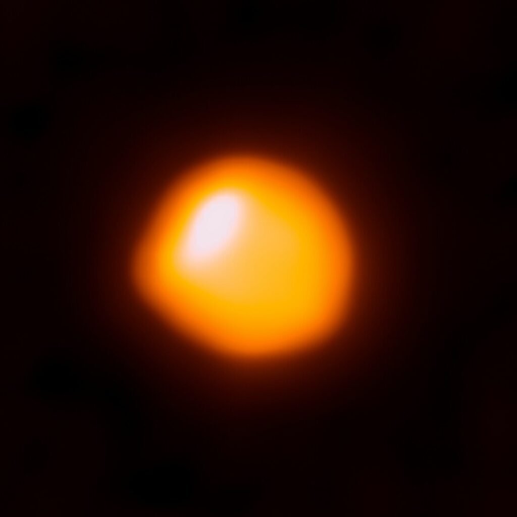 Betelgeuse capturada por el Telescopio ALMA