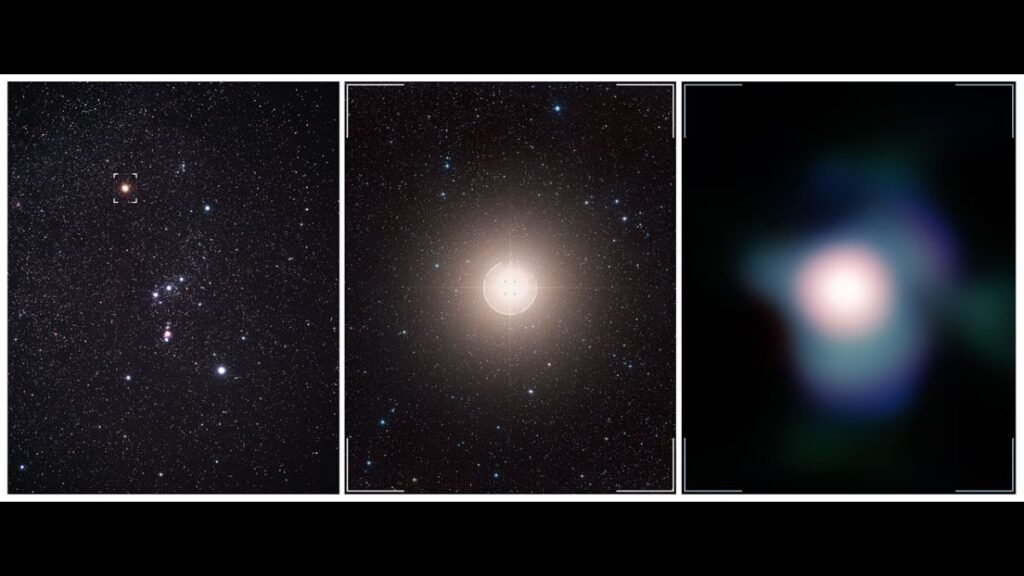 Betelgeuse la impresionante estrella de la constelación de Orión