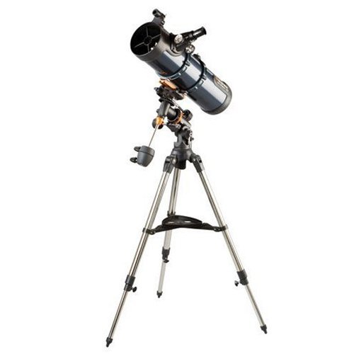 Celestron AstroMaster 130EQ &mdash; detalle montura