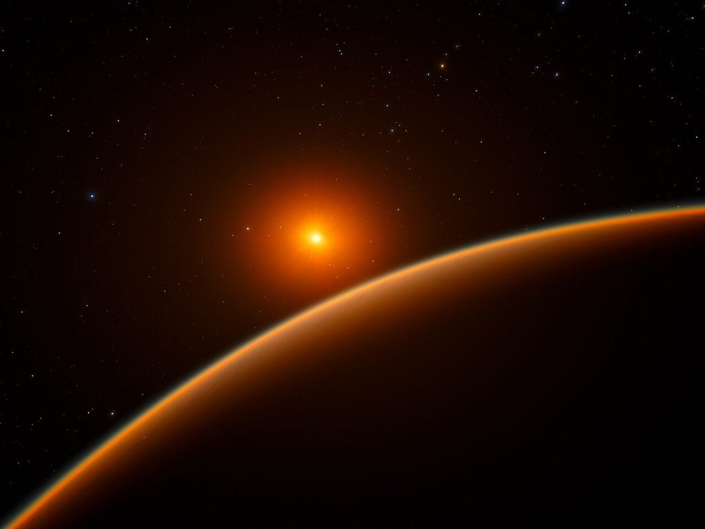 el exoplaneta LHS 1140 b. Ondasyparticulas. ESO